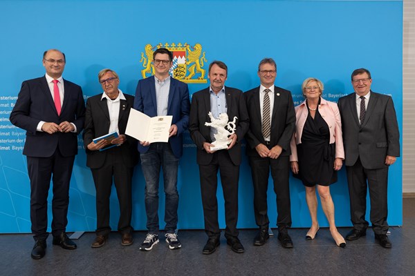Finanz- und Heimatminister Albert Füracker verleiht „Heimatpreis“ in Nürnberg