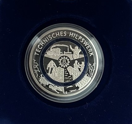 10-Euro-Sammlermünze „Technisches Hilfswerk“
